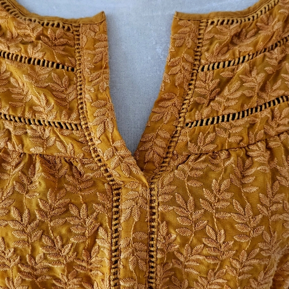 Anthropologie Embroidered Dress - Picture 4 of 7